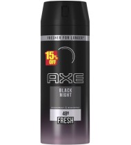 AXE Body Spray for Men,-150 ml -Black Night